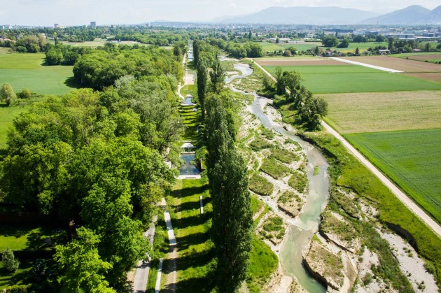 Renaturation of the River Aire, Geneva